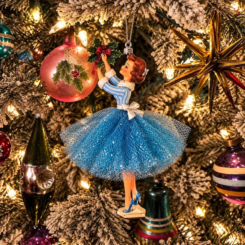45% OFF🎄Vintage Christmas Lady Ornaments – 1950s-Inspired Holiday Charm 🎄