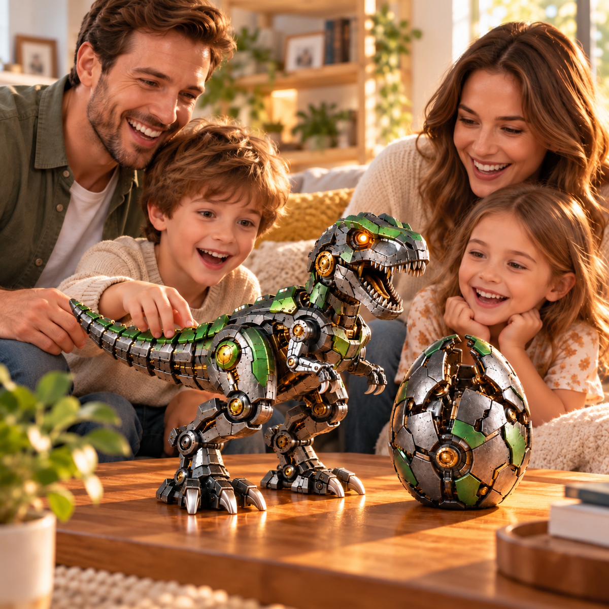 🦖🔥 Mechanical T-Rex Egg – From Mysterious Egg to Mighty Robotic Dinosaur! 🥚⚙️✨
