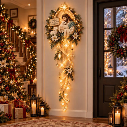 ✝️ Nativity Starfall Wall Light | Warm Golden Bethlehem Glow for Christmas Walls & Faith-Filled Homes ⭐