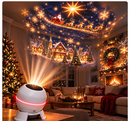 💡 Turn Any Room Into a Christmas Wonderland – Holiday Projection Night Light