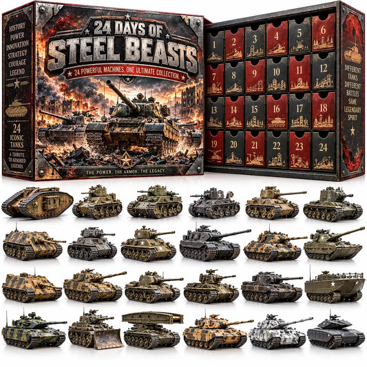 🔥 Love Legendary Tanks? 🔥 2026 Armored Legends – 24 Days, 24 Machines!