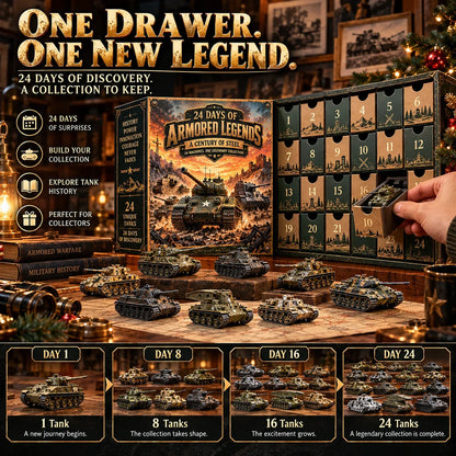 🔥 Love Legendary Tanks? 🔥 2026 Armored Legends – 24 Days, 24 Machines!