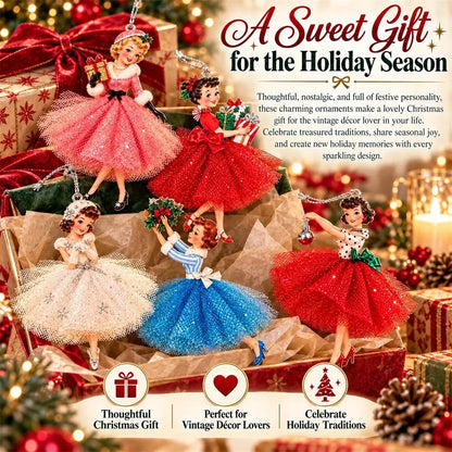45% OFF🎄Vintage Christmas Lady Ornaments – 1950s-Inspired Holiday Charm 🎄