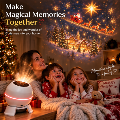 💡 Turn Any Room Into a Christmas Wonderland – Holiday Projection Night Light