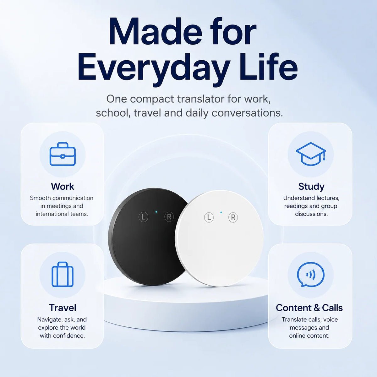Last Day 45% OFF🤖 AI Pocket Translator – Real-Time Two-Way Voice Translation in 165+ Languages
