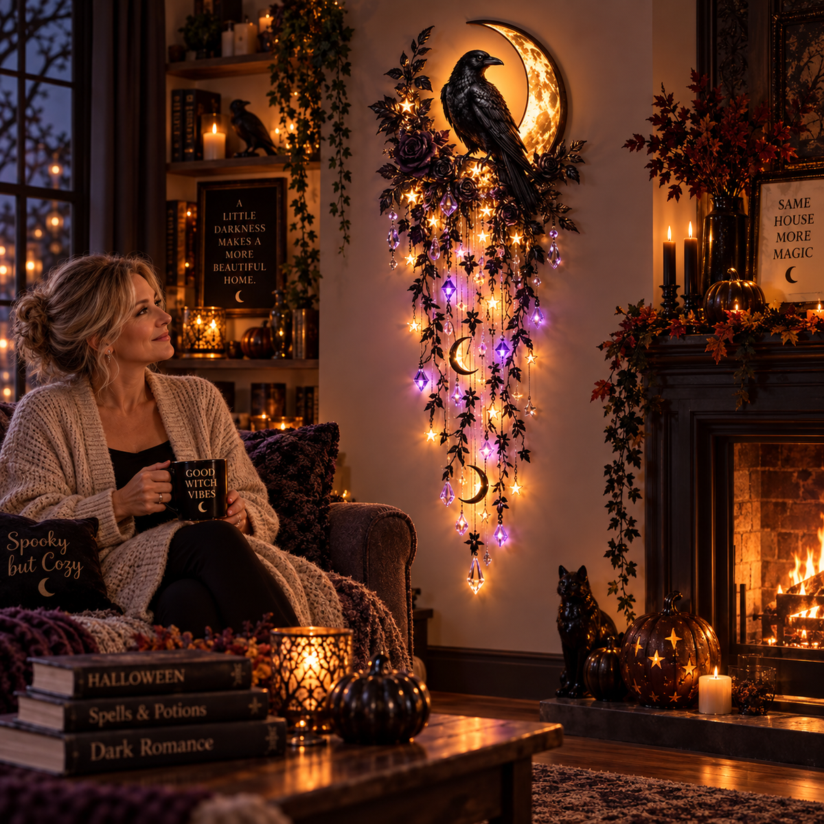 ✨Last Day 49% OFF✨Elegant Halloween Cascade Wall Light Collection✨