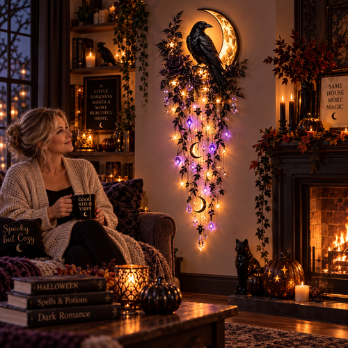 ✨Last Day 49% OFF✨Elegant Halloween Cascade Wall Light Collection✨